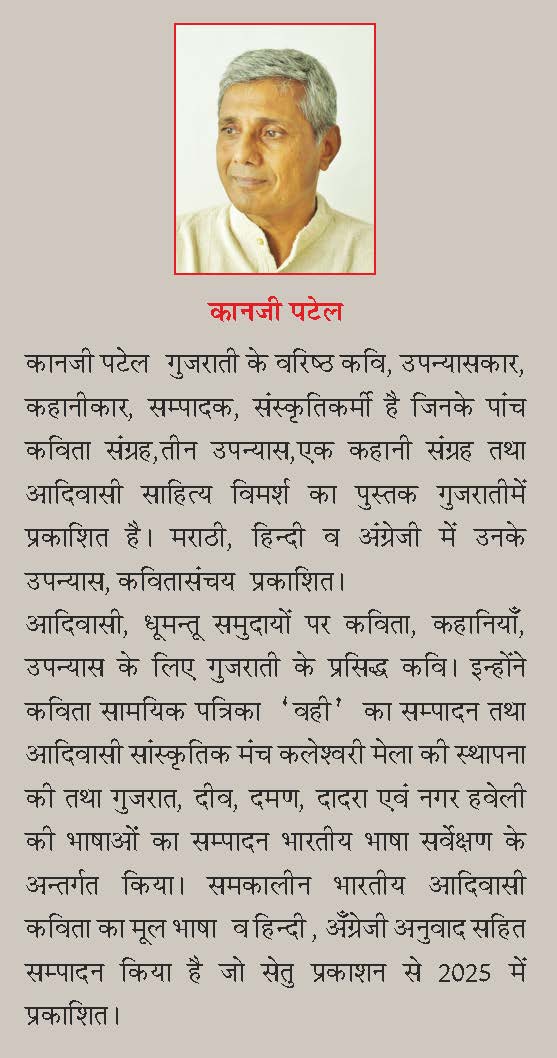 DHARTI KE VACHAN : Kavita Sankalan (Selected Poems) by Kanji Patel - Image 4